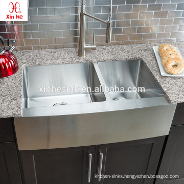 304 stainless steel modern kitchen design farm apron sink